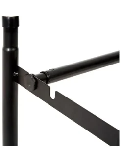 Schuhregal in Schwarz - (B)62 x (H)35 x (T)23 cm