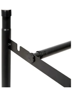 Schuhregal in Schwarz - (B)62 x (H)35 x (T)23 cm