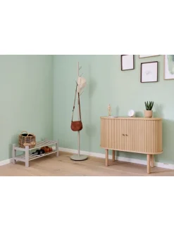 Schuhregal in Weiß - (B)73 x (H)33 x (T)32 cm