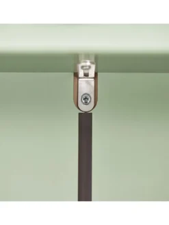 Schuhschrank in Grün - (B)70 x (H)90 x (T)34cm