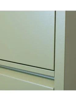 Schuhschrank Pisa 6 Grün 150 x 16 cm