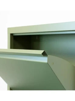 Schuhschrank Pisa 6 Grün 150 x 16 cm