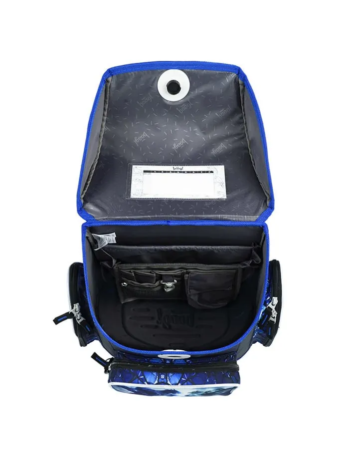 Schulranzen "Ergo Robots" in Schwarz