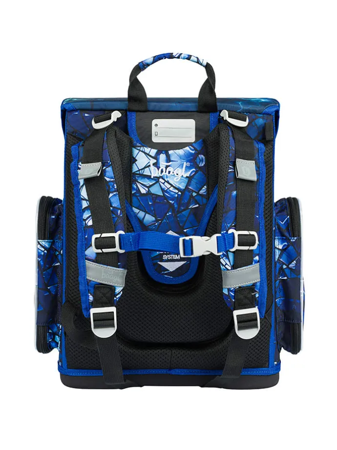 Schulranzen "Ergo Robots" in Schwarz