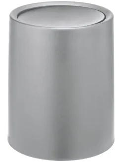 Schwingdeckeleimer "Atri" in Grau - 6 l