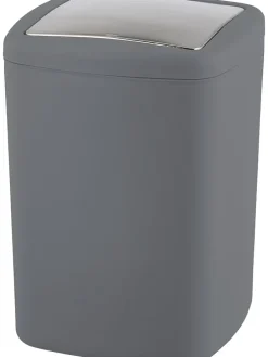 Schwingdeckeleimer "Barcelona" in Anthrazit - 8,5 l