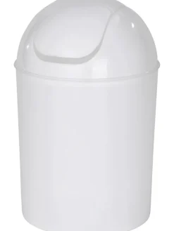 Schwingdeckeleimer in Weiß - 6 l