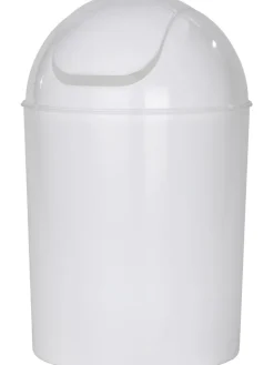 Schwingdeckeleimer in Weiß - 6 l