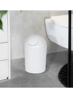 Schwingdeckeleimer in Weiß - 6 l