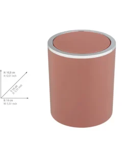 Schwingdeckeleimer ''Inca'' in Kupfer - 2 l