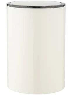 Schwingdeckeleimer "Inca" in Creme/ Schwarz - 5 l