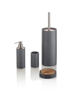 Seifenschale "Fox" in Grau - Ø 11 cm