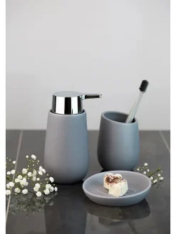 Seifenspender "Badi" in Grau - 320 ml