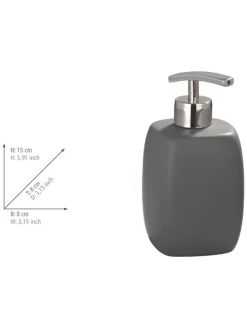 Seifenspender ''Faro'' in Grau - 440 ml