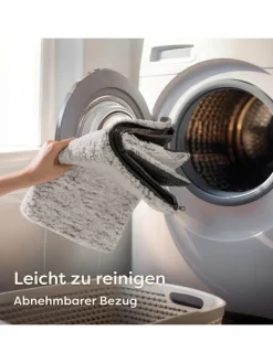 Selbstheizende Hundedecke 90x60 cm – Wärmematte waschbar, rutschfest