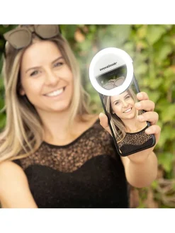 Selfie-Ring-Leuchte - (B)8,2 x (H)8,2 x (T)2 cm