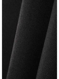 Ösengardine "Copenhague" in Schwarz - (L)260 x (B)140 cm