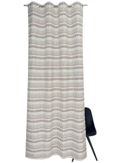 Ösenschal "Espen" in Creme/ Bunt