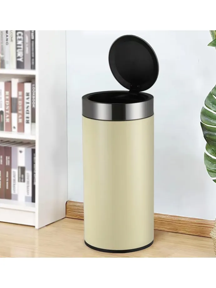 Sensor Mülleimer 30 L Mandel Farbe