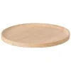 Serviertablett "Oku" in Beige - Ø 25 cm