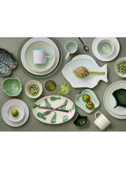 Servierteller in Hellblau - (L)17 x (B)12,7 cm