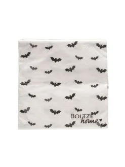 Servietten "Ghostie" in Weiß/ Schwarz - 20 Stück