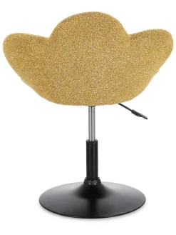 Sessel ''Fleur'' in Senf - (B)69 x (H)81 x (T)55 cm