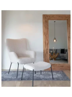 Sessel Glasgow Weiß 70 x 79 cm