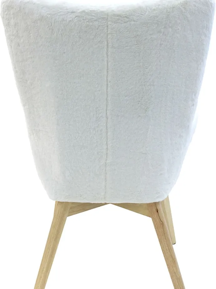 Sessel "Helsinki" in Weiß - (B)74 x (H)100 x (T)65 cm