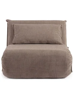 Sessel ''Jayden'' in Braun - (B)83 x (H)70 x (T)85 cm