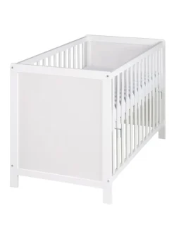 Set inkl. Wickelkommode und Beistellbett, mit Lattenrost, 60 x 120 cm