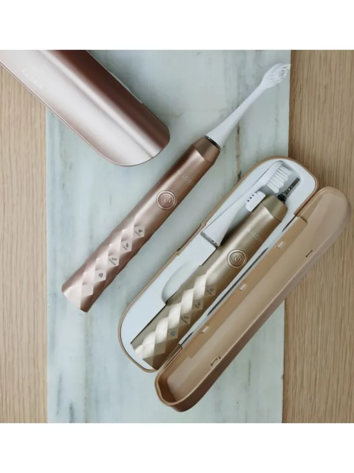 SHINE BRIGHT USB-Schallzahnbürste Limited Edition in roségold