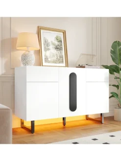 Sideboard mit großem Stauraum, Schubladen & Türen