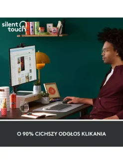 Signature M650 L for Business kabellose Maus, für große Hände in Schwarz