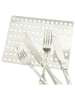 Silberreiniger in Silber - (B)18,7 x (H)15,7 cm