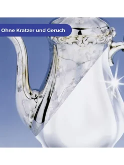 Silberreiniger in Silber - (B)18,7 x (H)15,7 cm