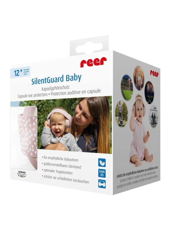 SilentGuard Baby Kapselgehörschutz Rosa in Rosa ab 12 Monate