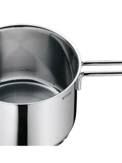 Simmertopf mit Temperaturanzeige in Silber - 1,5 l
