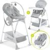 Sitn Relax 3in1 - Hochstuhl ab der Geburt, in grau,weiss
