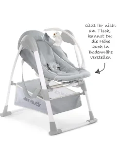 Sitn Relax 3in1 - Hochstuhl ab der Geburt, in grau,weiss