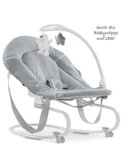 Sitn Relax 3in1 - Hochstuhl ab der Geburt, in grau,weiss