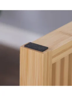 Sitzbank in Natur - (B)90 x (H)43 x (T)33 cm