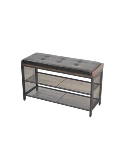 Sitzbank Mano in schwarz