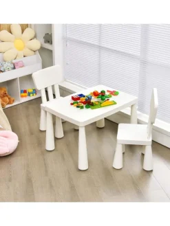 Sitzgruppe 3 tlg. Set in Weiß