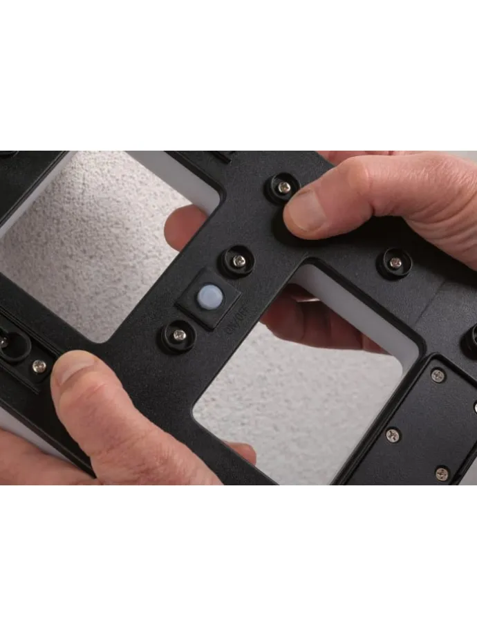 Solar LED Hausnummernleuchte Nummer 4