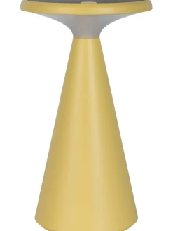 Solar-Akku-Tischleuchte "Palu" in Gelb - (H)30 x Ø 20 cm