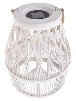 Solar-Dekoleuchte "Korbinian" in Weiß