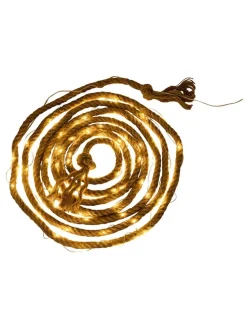 Solar-Lichterkette "Canamo" in Hellbraun - (L)800 cm