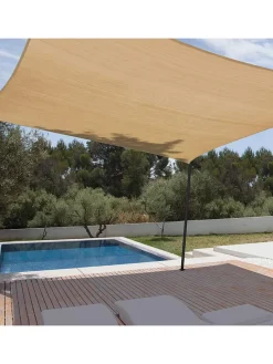 Sonnensegel in Beige - (L)500 x (B)500 cm