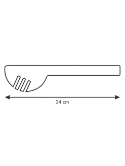 Spaghettizange PRESTO in silber